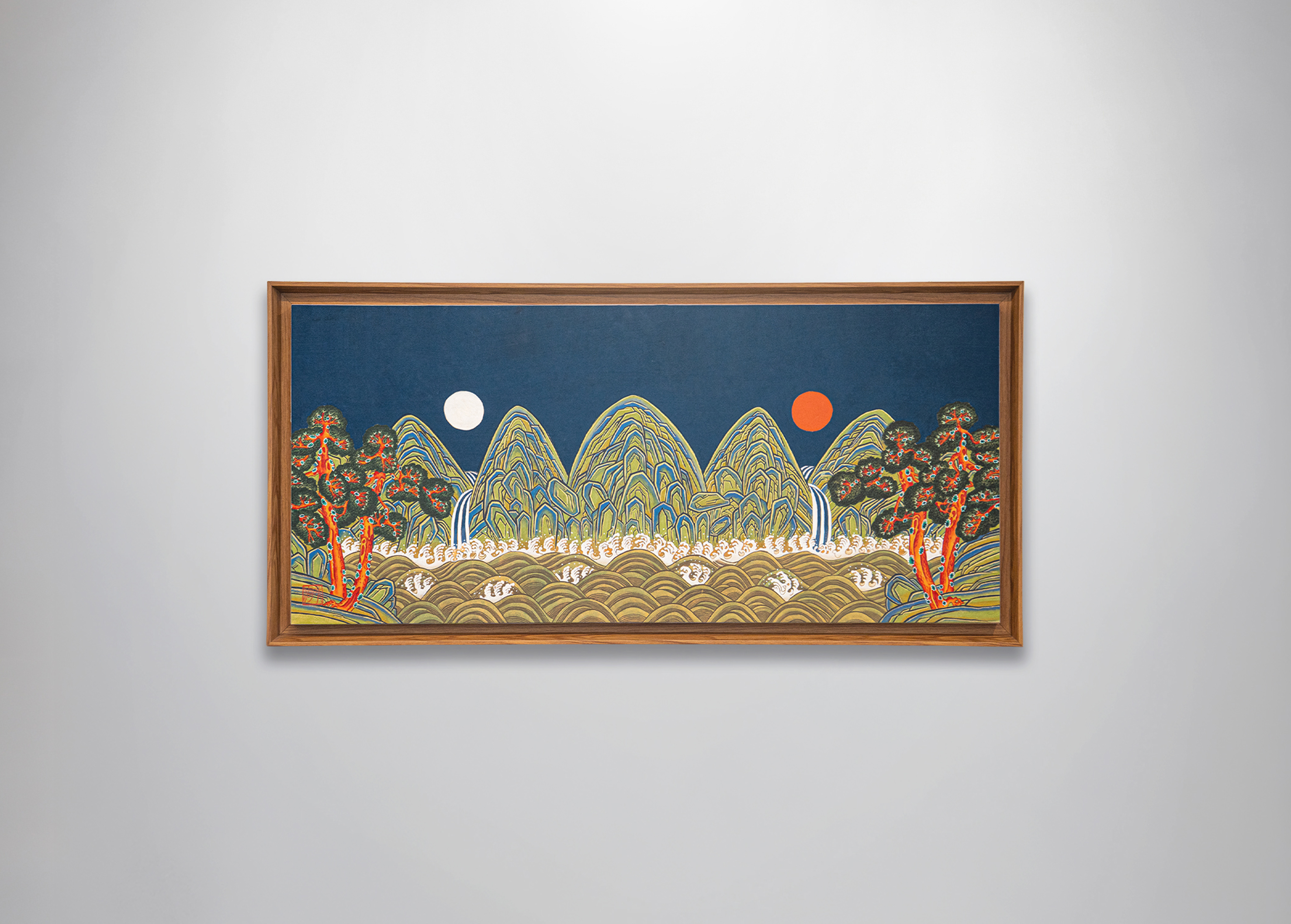 Irworobongdo - Sun, Moon, and Five Peaks
